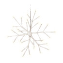 Snowflake 30LEDs - Material: warm white for outdoor with 6 hours timer - Color: white/warm white - Size:  X 30cm