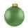 Weihnachtskugeln, gr&uuml;n matt, 6 St./Blister, aus Glas Gr&ouml;&szlig;e: &Oslash; 6cm, Farbe: mattgr&uuml;n   #