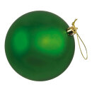 Christmas ball matt green 12pcs./blister - Material:...