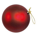 Christmas ball matt red 12pcs./blister - Material:...