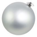 Christmas ball matt silver 12pcs./blister - Material:...