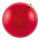 Weihnachtskugel, rot, 12Stck./Blister, nahtlos, gl&auml;nzend, Gr&ouml;&szlig;e:&Oslash; 6cm,  Farbe: rot   Info: SCHWER ENTFLAMMBAR