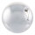 Christmas ball silver 12pcs./blister - Material: seamless shiny - Color: shiny silver - Size: &Oslash; 6cm
