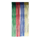 Foil curtain  - Material: metal foil - Color: multicoloured - Size: 100x200cm