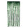 String curtain  - Material: metal film - Color: green - Size: 100x200cm