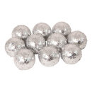 Balls with glitter 24pcs./blister - Material: styrofoam -...