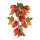 Chestnut leaf twig  - Material: artificial silk - Color: orange/brown - Size:  X 100cm