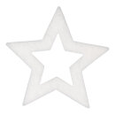 Contour star pack of 10 pcs. - Material: from 2cm snow...