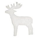 Reindeers pack of 10 pcs. - Material: from 2cm snow mat flame retardent - Color: white - Size: &Oslash; 17cm