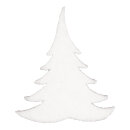 Snow fir tree pack of 10 pcs. - Material: from 2cm snow mat flame retardent - Color: white - Size: &Oslash; 29cm