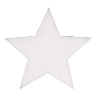 Sterne 10er-Pack, aus 2cm Schneewatte, schwer entflammbar Größe:Ø 41cm Farbe:weiß