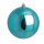 Christmas ball aqua shiny  - Material:  - Color:  - Size: &Oslash; 10cm