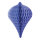Ornament drop-shaped made of paper with nylon hanger - Material: flame retardant according to M1 - Color: purple - Size: 50x35cm