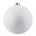 Christmas ball white glitter  - Material:  - Color:  - Size: &Oslash; 14cm