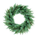 Noble fir wreath 145 PE-tips - Material:  - Color: green - Size: &Oslash;90cm