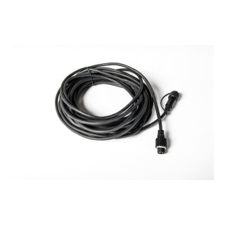 Extension cable for light chains 220-240V - Material: without plug IP44 - Color: black - Size: 500cm