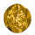 Folienkugel, faltbar, Metallfolie, Gr&ouml;&szlig;e:&Oslash; 40cm,  Farbe: gold   Info: SCHWER ENTFLAMMBAR