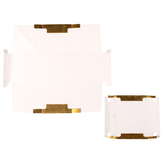 Schatullen Octa Farbe: gold matt und glänzend - 6 teilig