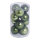 Christmas balls 12 pcs. - Material: out of plastic in blister - Color: green - Size: 8cm