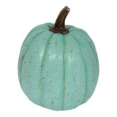 Pumpkin out of polyresin - Material:  - Color: turquoise...