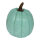 Pumpkin out of polyresin - Material:  - Color: turquoise - Size: &Oslash; 22cm