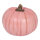 K&uuml;rbis aus Polyresin     Groesse: &Oslash; 21cm - Farbe: Pink