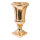 Fibre glass vase shiny - Material:  - Color: gold - Size: H: 92cm
