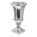 Fibre glass vase shiny - Material:  - Color: silver -...