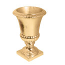 Fibre glass vase shiny - Material:  - Color: gold - Size:...