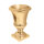 Fiberglas-Vase, gl&auml;nzend, Gr&ouml;&szlig;e: H=39cm Farbe: Gold