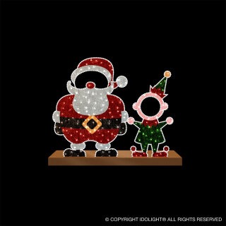 Santa and Elf 200