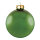 Christmas balls green shiny made of glass 6 pcs./blister - Material:  - Color: shiny green - Size: &Oslash; 6cm