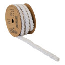Cotton cord  - Material:  - Color: white - Size: L: 4m X...
