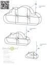 Wolken Lampen - XL-Dekoration   Info: SCHWER ENTFLAMMBAR