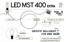 LED MST 400 W   Kabelfarbe: schwarz   Lichterkette --&gt; Led Pro 230V