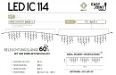 LED IC 114 WW   Kabelfarbe: wei&szlig;   Eiszapfen --&gt; Led Pro 230V