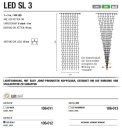 LED SL 3 WW   Kabelfarbe: weiß   Lichtvorhang...
