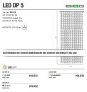 LED DP 5 WW   Kabelfarbe: wei&szlig;   Lichtvorhang...
