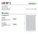 LED DP 3 W-WF   Kabelfarbe: wei&szlig;   Lichtvorhang --&gt; Led Pro 230V