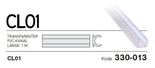 CL01 PVC channel   Kabelfarbe: transparent   Lichtschlauch --&gt; Led Pro 230V