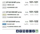 LED ST 120 W-WF   Kabelfarbe: wei&szlig;   Lichterkette...