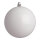 Christmas balls white shiny 6 pcs./blister - Material:  - Color:  - Size: &Oslash; 8cm