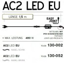 AC2 LED EU - Kabel Weiß   Kabelfarbe: weiß...