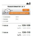 TR08-36 - Kabel Wei&szlig;   Kabelfarbe: wei&szlig;   Zubeh&ouml;r --&gt; Led Pro Low Voltage