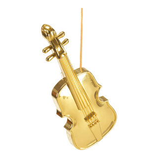 Violine, PVC, Gr&ouml;&szlig;e:48cm,  Farbe: gold