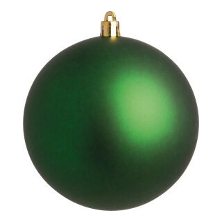 Christmas ball green matt 10 pcs./blister - Material:  - Color: matt green - Size: &Oslash; 4cm