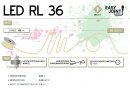 LED RL 36 WW   Kabelfarbe: schwarz   Lichtschlauch --&gt; Led Pro 230V