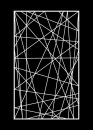 Fiberglas 2D Gitter Rechteck / Quadrat