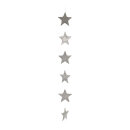 Sisal star garland 6-fold - Material: sisal - Color:...