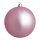 Weihnachtskugel, pink matt  Abmessung: &Oslash; 6cm, 12 St./Blister   Info: SCHWER ENTFLAMMBAR